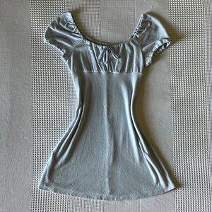 Abound - Short Sleeve Blue Mini Dress - Small